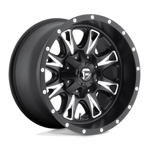 Fuel Offroad D513 THROTTLE Matte Black Milled 18x10 -12 6x135|6x139.7mm 106.1mm - WheelWiz