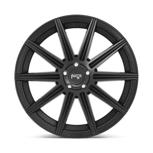 Niche M242 TIFOSI Matte Black 20x10.5 +40 5x112mm 66.6mm - WheelWiz