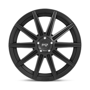 Niche M242 TIFOSI Matte Black 20x9 +38 5x112mm 66.6mm - WheelWiz