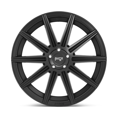 Niche M242 TIFOSI Matte Black 20x10.5 +40 5x112mm 66.6mm - Wheelwiz