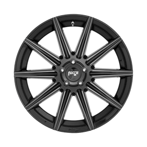 Niche M243 TIFOSI Gloss Black Milled 20x9 +27 5x112mm 66.6mm - Wheelwiz