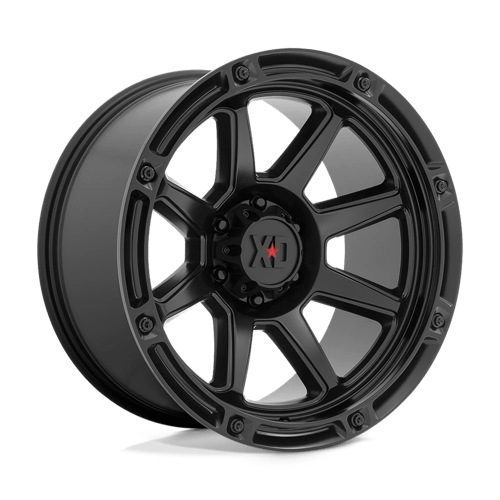 XD Series XD863 Satin Black 20x9 +18 6x139.7mm 106.1mm - Wheelwiz