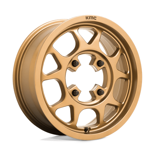 KMC KS136 TORO Matte Bronze 15x6 +38 4x137mm 96mm - Wheelwiz