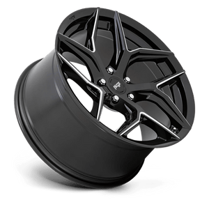 Niche M266 TORSION Gloss Black Milled 20x10.5 +40 5x114.3mm 72.6mm - Wheelwiz
