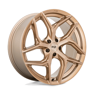 Niche M267 TORSION Platinum Bronze 20x10.5 +27 5x112mm 66.6mm - Wheelwiz