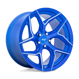 Niche M268 TORSION Anodized Blue Milled 20x9 +35 5x114.3mm 72.6mm - Wheelwiz