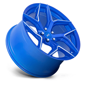 Niche M268 TORSION Anodized Blue Milled 20x9 +35 5x120mm 72.6mm - Wheelwiz