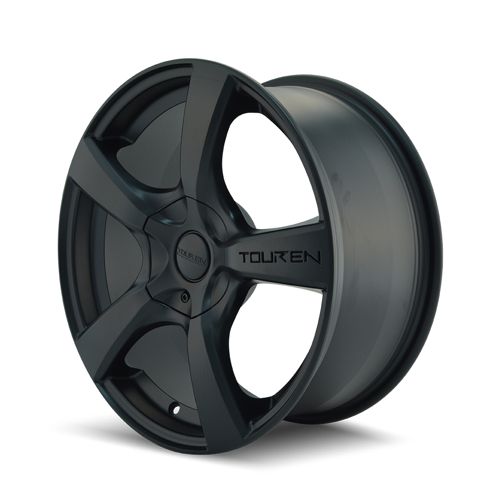 Touren TR9 Matte black 18x8 +40 5x108|5x114.3mm 72.62mm - Wheelwiz