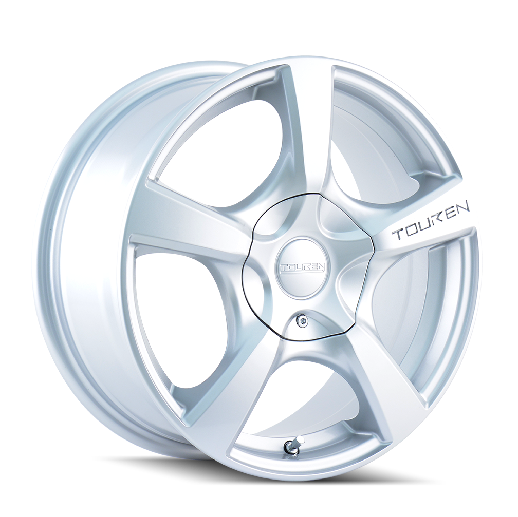 Touren TR9 Gloss hyper silver 17x7 +42 5x108|5x114.3mm 72.62mm - Wheelwiz