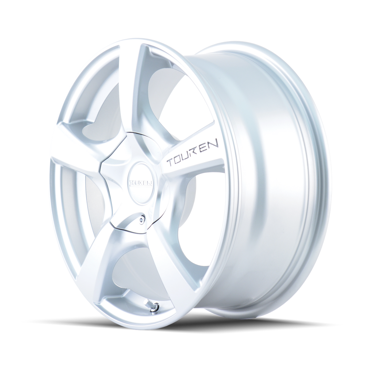 Touren TR9 Gloss hyper silver 17x7 +42 5x108|5x114.3mm 72.62mm - Wheelwiz