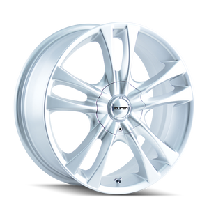 Touren TR22 Gloss hyper silver 17x7 +40 5x100|5x114.3mm 72.62mm - Wheelwiz