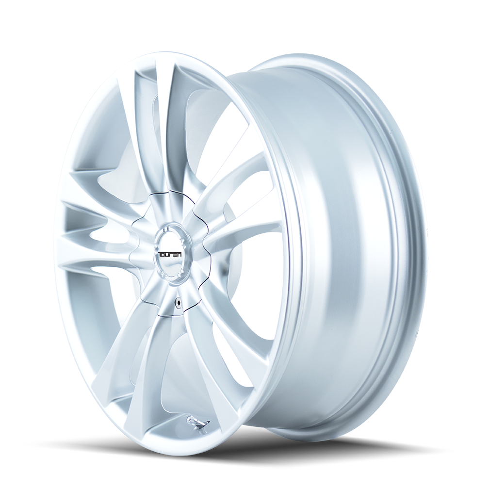 Touren TR22 Gloss hyper silver 17x7 +40 5x112|5x120mm 72.62mm - Wheelwiz