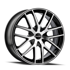 Touren TR60 Matte black machined 16x7 +42 5x100|5x114.3mm 72.62mm - Wheelwiz