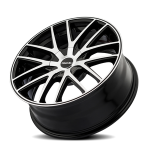 Touren TR60 Matte black machined 20x8.5 +40 5x110|5x115mm 72.62mm - Wheelwiz