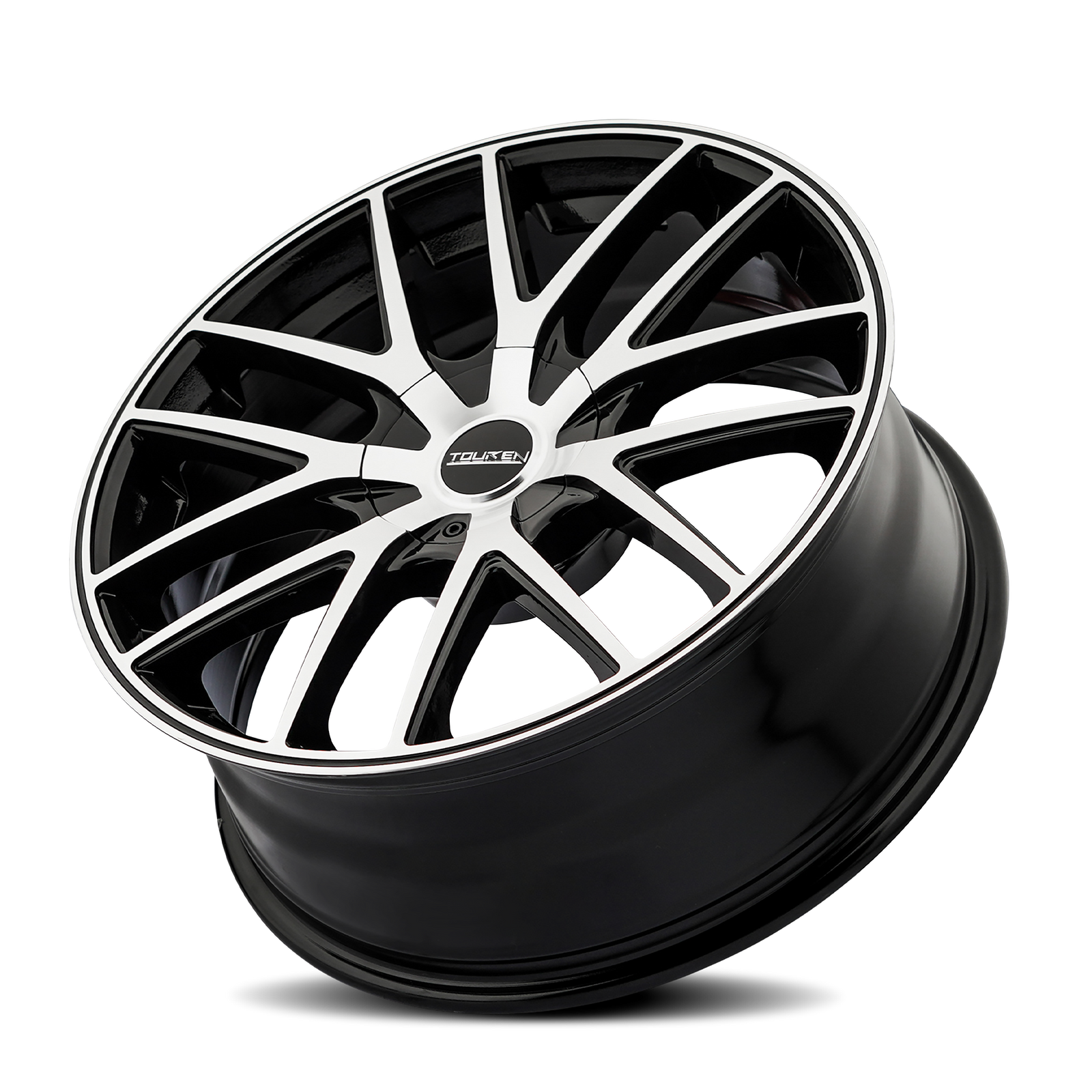 Touren TR60 Gloss black machined 19x8.5 +40 5x108|5x114.3mm 74.1mm - Wheelwiz