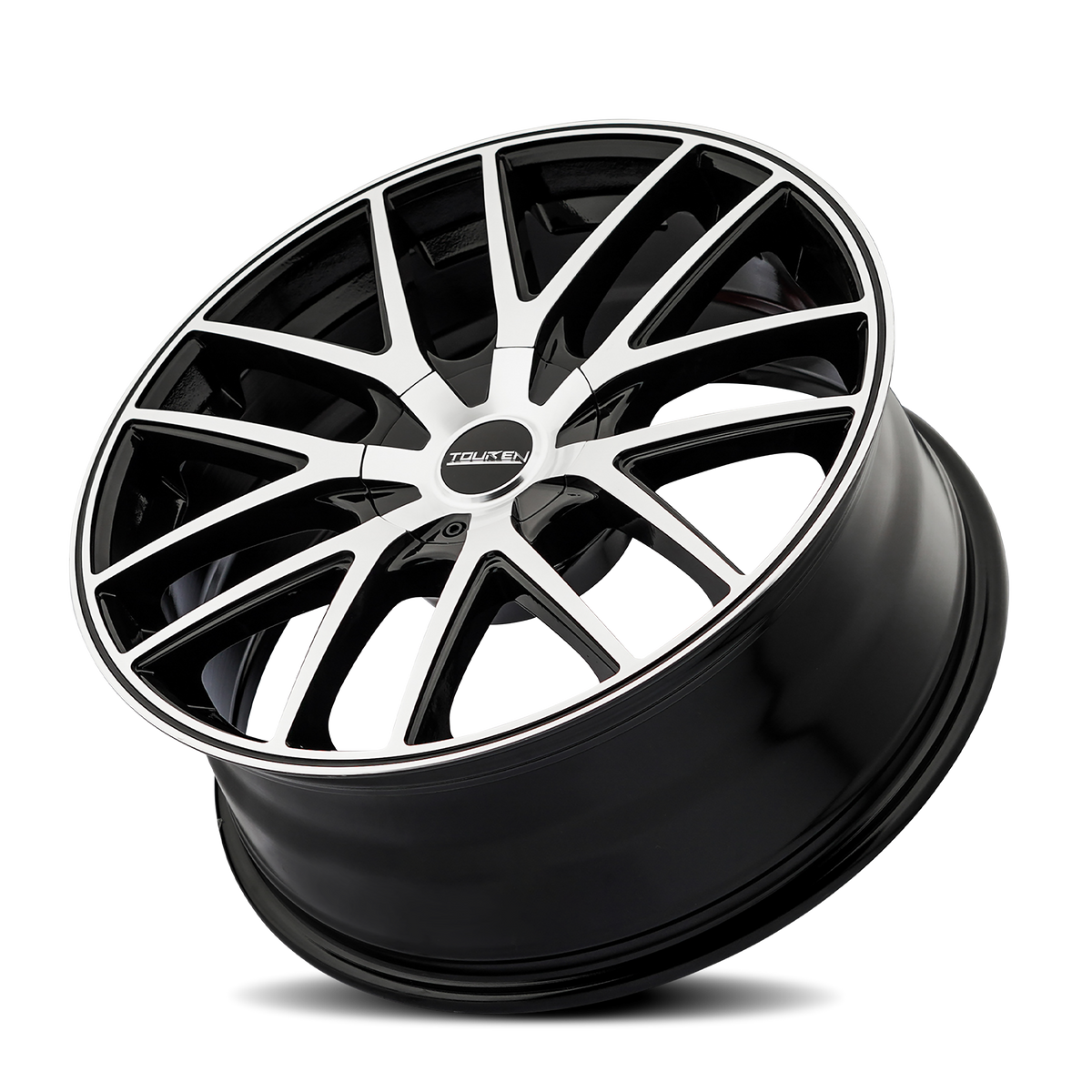 Touren TR60 Gloss black machined 17x7.5 +42 5x110|5x115mm 72.62mm - Wheelwiz