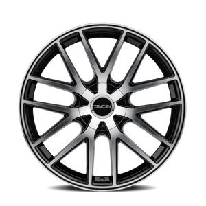 Touren TR60 Gloss black machined 19x8.5 +40 5x112|5x120mm 74.1mm - Wheelwiz