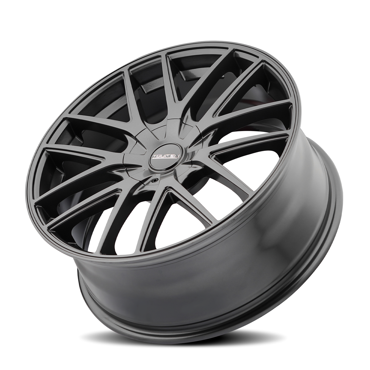 Touren TR60 Matte gunmetal 20x8.5 +20 5x115|5x120mm 74.1mm - Wheelwiz
