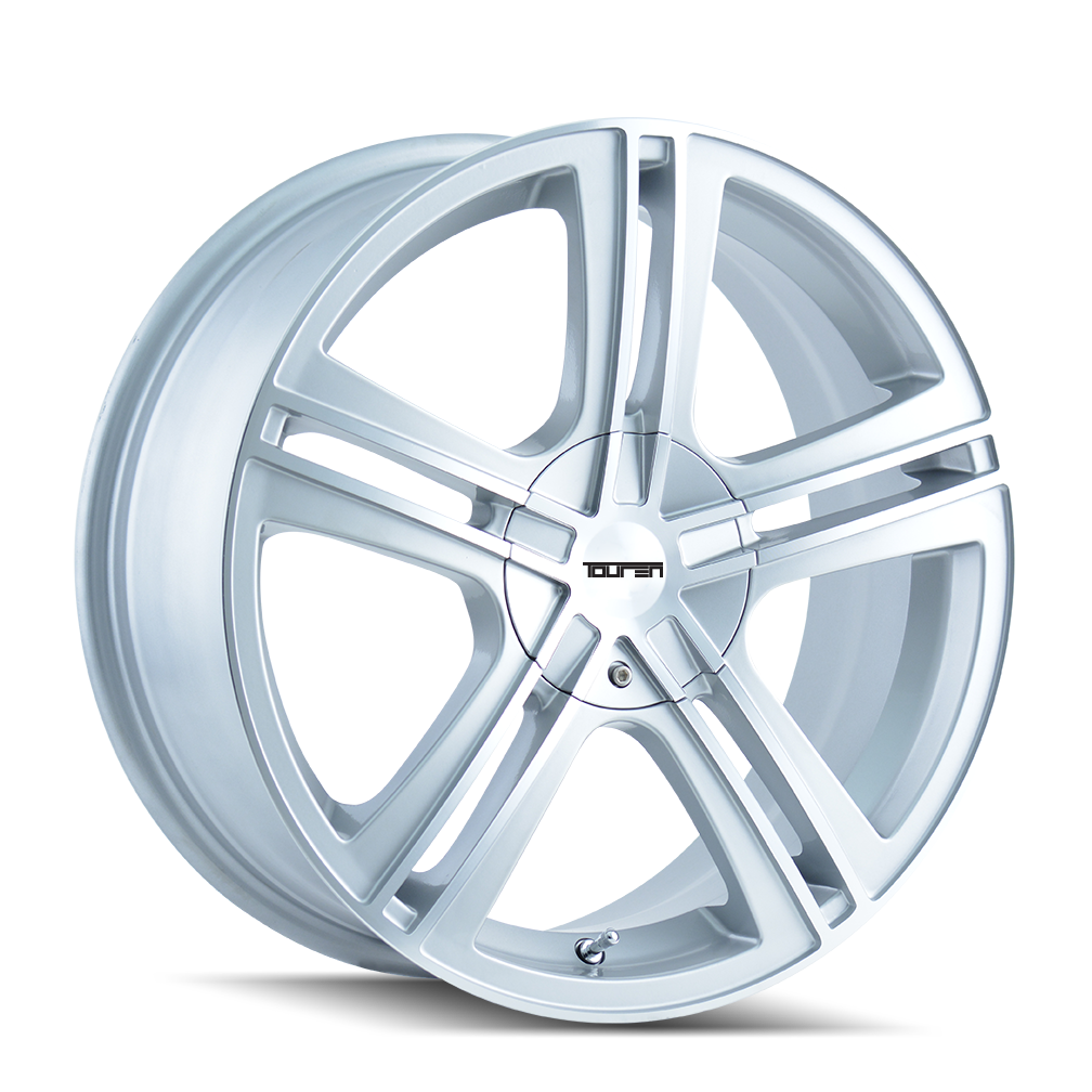 Touren TR62 Gloss hyper silver machined 17x7 +40 5x112|5x120mm 72.62mm - Wheelwiz