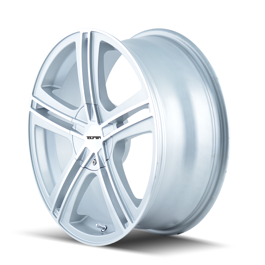 Touren TR62 Gloss hyper silver machined 16x7 +40 5x110|5x115mm 72.62mm - Wheelwiz