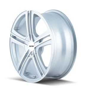 Touren TR62 Gloss hyper silver machined 16x7 +40 5x110|5x115mm 72.62mm - Wheelwiz