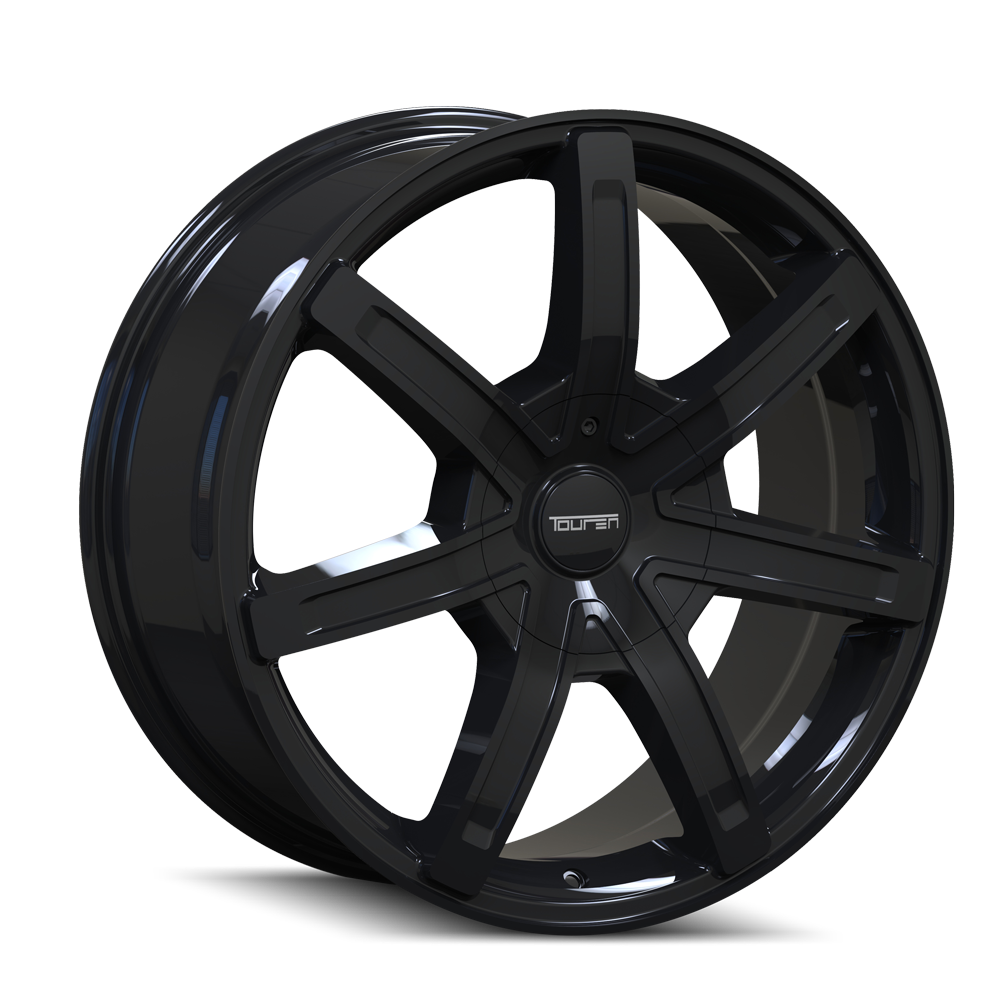 Touren TR65 Gloss black 18x8 +35 5x108|5x114.3mm 72.62mm - WheelWiz