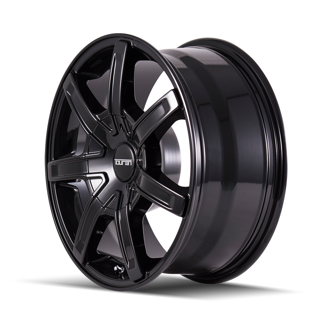 Touren TR65 Gloss black 18x8 +35 5x127|5x130mm 71.5mm - WheelWiz