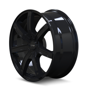 Touren TR65 Gloss black 17x7.5 +40 5x114.3|5x127mm 72.62mm - WheelWiz