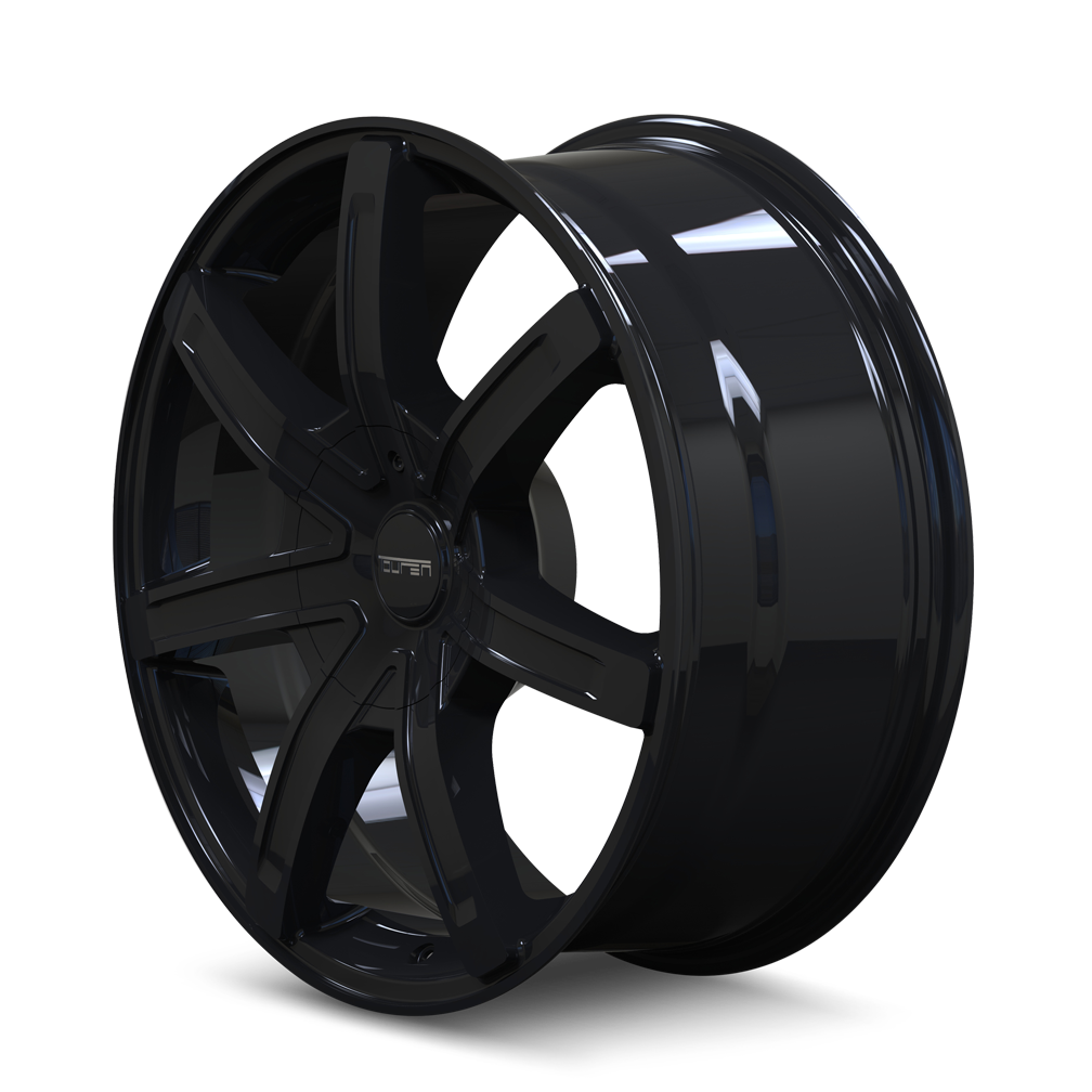 Touren TR65 Gloss black 18x8 +35 5x108|5x114.3mm 72.62mm - WheelWiz