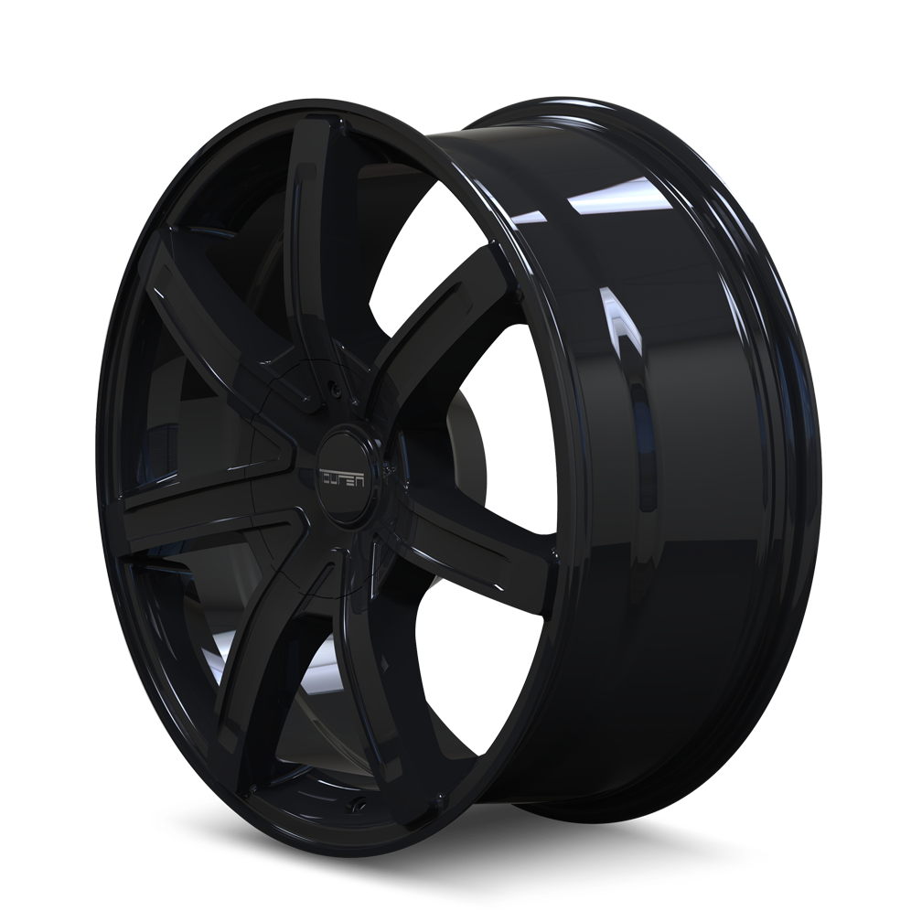 Touren TR65 Gloss black 17x7.5 +40 5x108|5x114.3mm 72.62mm - WheelWiz