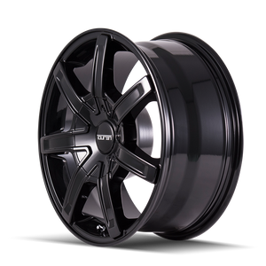Touren TR65 Gloss black 18x8 +30 6x120|6x132mm 74.5mm - WheelWiz