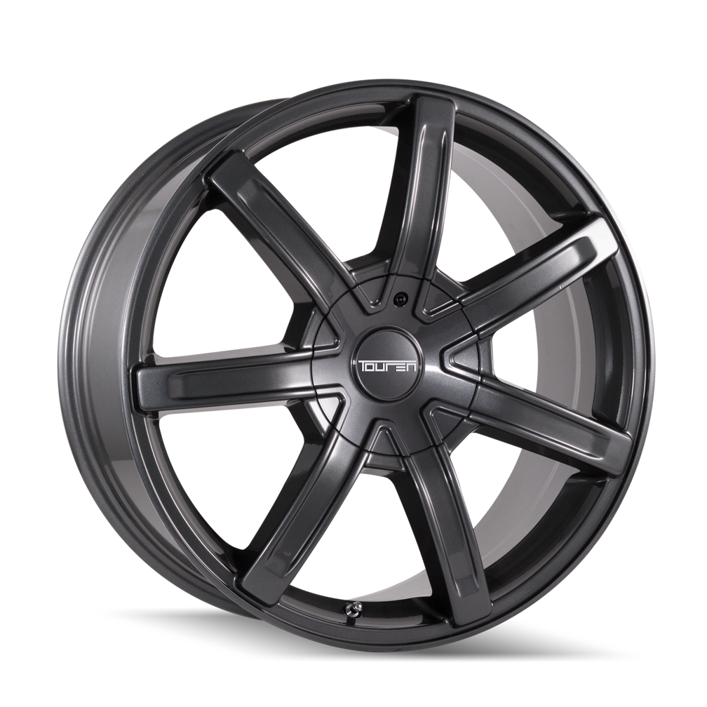 Touren TR65 Matte gunmetal 18x8 +35 5x108|5x114.3mm 72.62mm - Wheelwiz