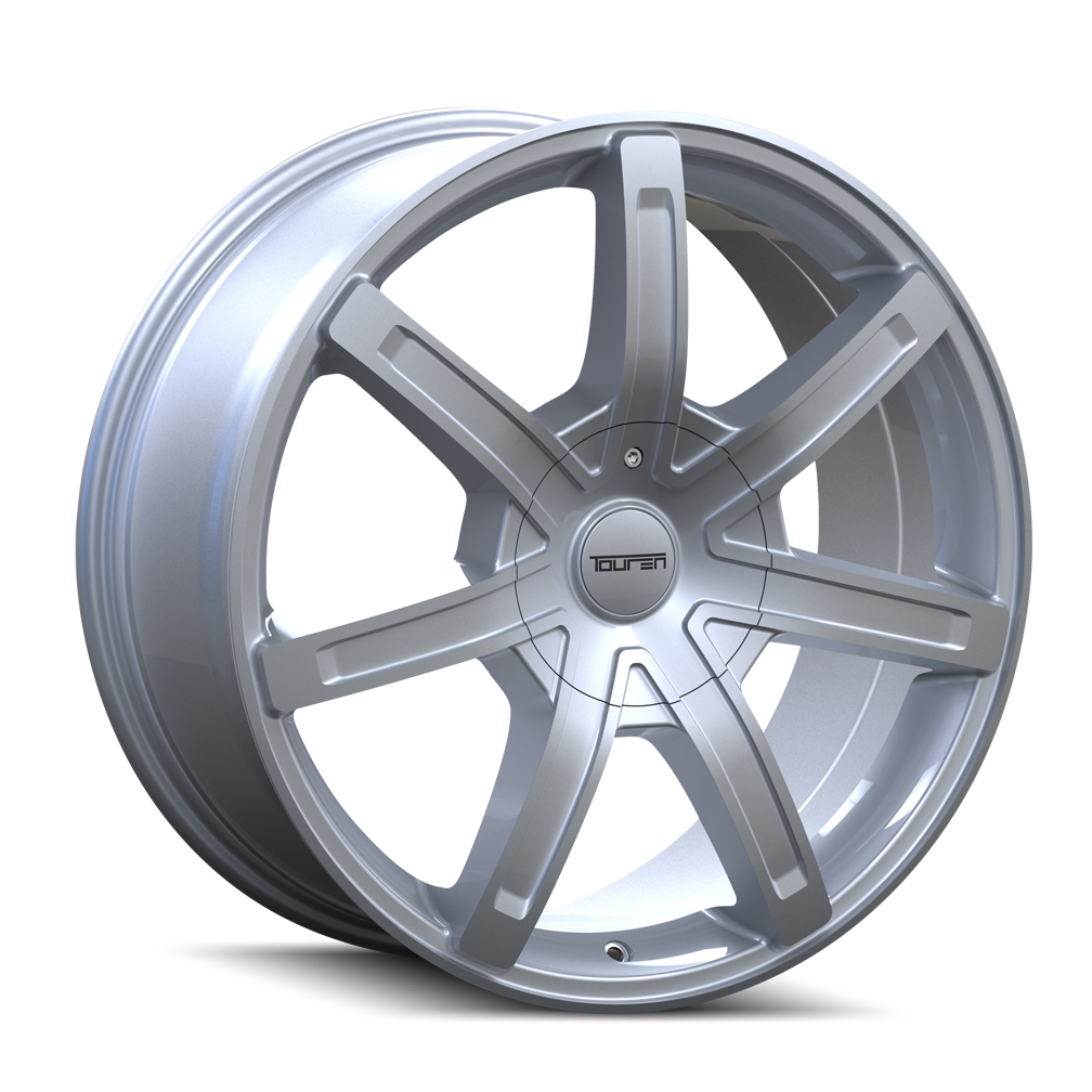 Touren TR65 Gloss silver 18x8 +20 6x135|6x139.7mm 106mm - Wheelwiz