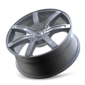 Touren TR65 Gloss silver 18x8 +20 6x135|6x139.7mm 106mm - Wheelwiz