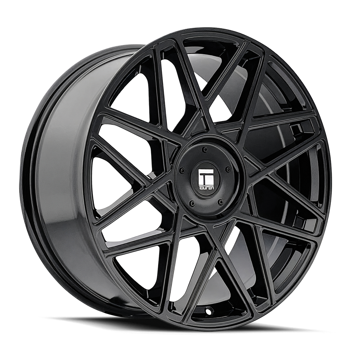 Touren TR66 Gloss black 18x8 +35 5x108|5x114.3mm 72.62mm - Wheelwiz