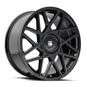 Touren TR66 Gloss black 20x9 +35 5x108|5x114.3mm 72.62mm - Wheelwiz