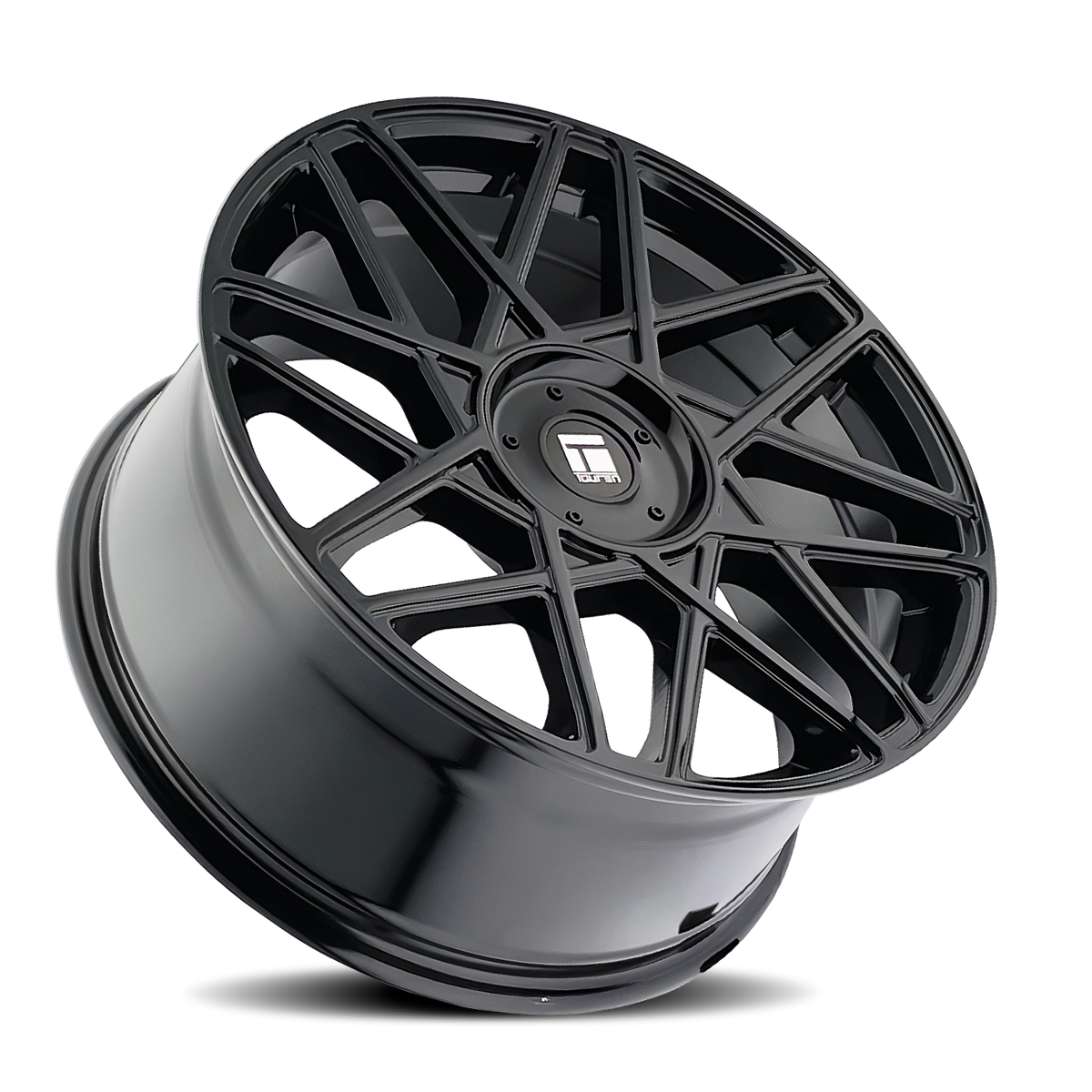 Touren TR66 Gloss black 17x8 +35 5x108|5x114.3mm 72.62mm - Wheelwiz