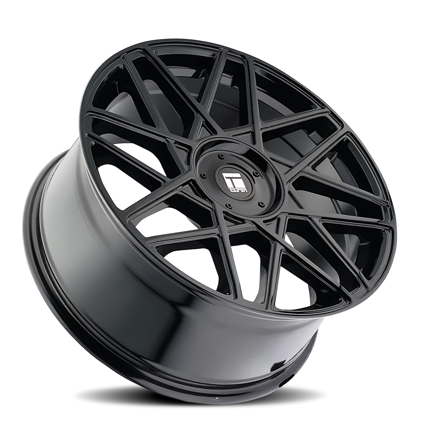 Touren TR66 Gloss black 18x8 +35 5x108|5x114.3mm 72.62mm - Wheelwiz