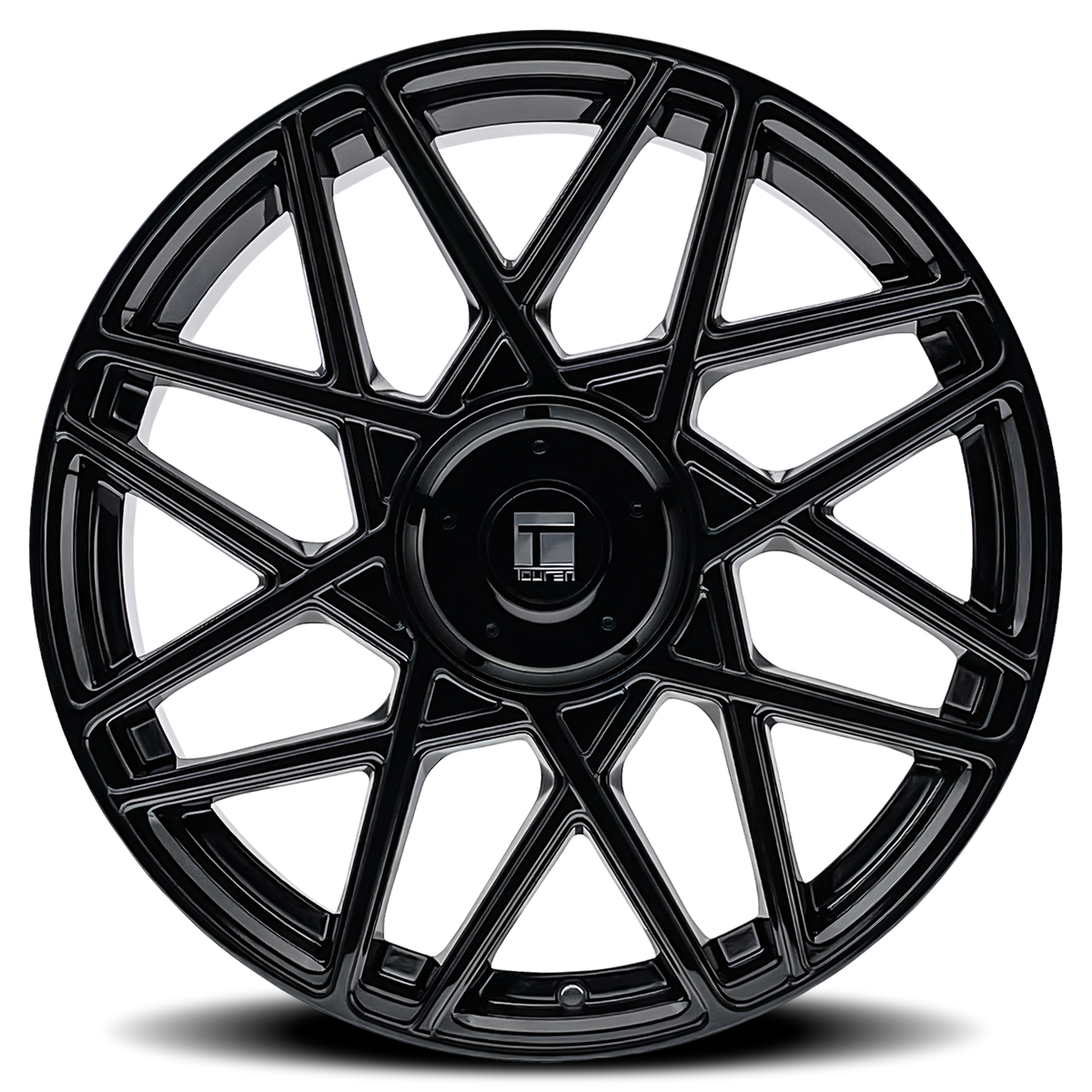 Touren TR66 Gloss black 20x9 +35 5x108|5x114.3mm 72.62mm - Wheelwiz