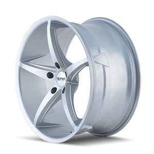 Touren TR70 Gloss silver milled 20x10 +20 5x120mm 74.1mm - Wheelwiz