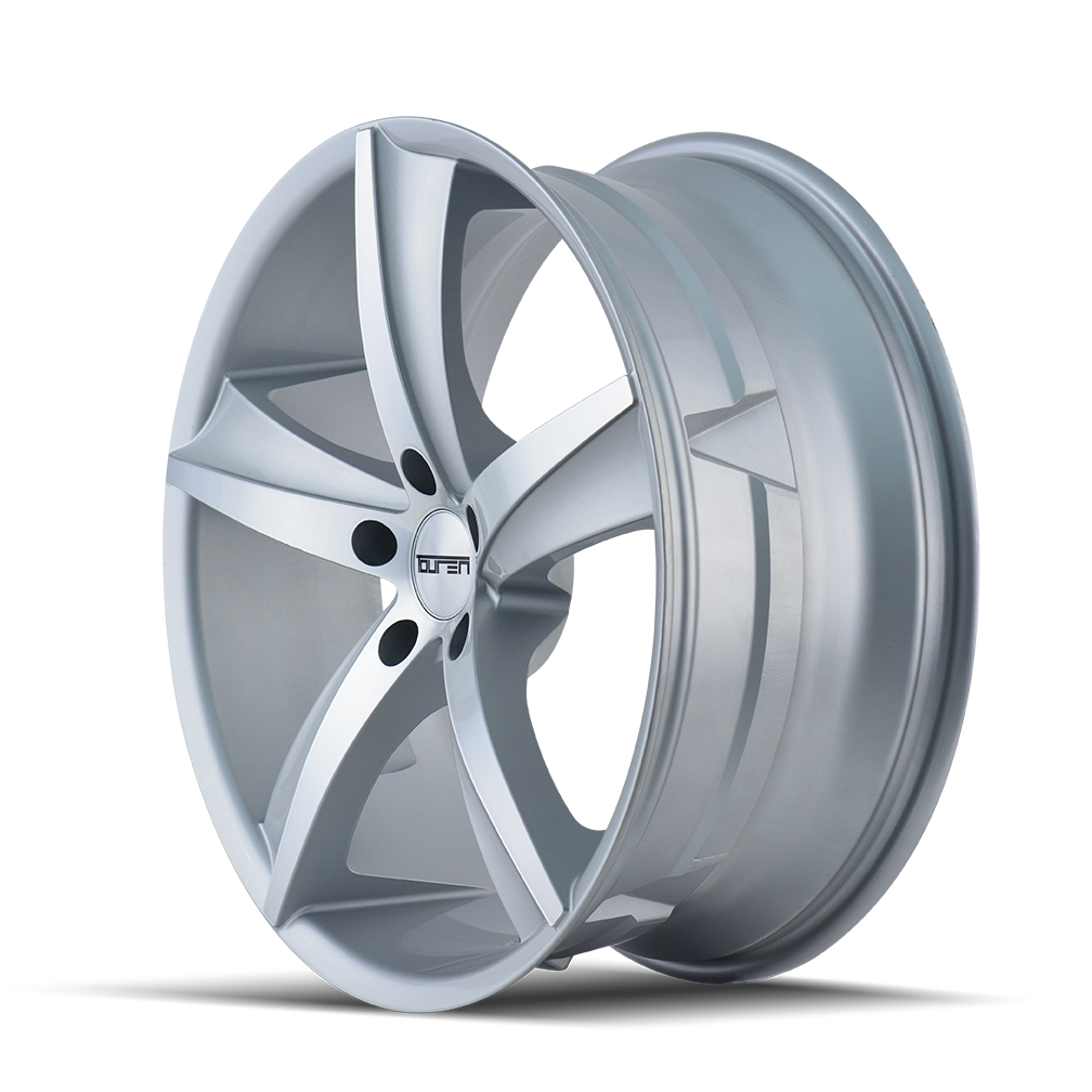 Touren TR72 Gloss silver machined 17x7.5 +40 5x120mm 72.62mm - Wheelwiz