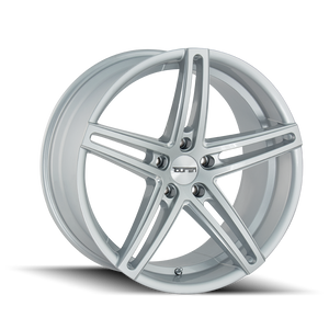 Touren TR73 Gloss silver milled 20x8.5 +30 5x120mm 74.1mm - Wheelwiz