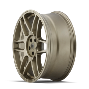 Touren TR74 Matte gold 17x8 +40 5x100|5x114.3mm 72.6mm - Wheelwiz