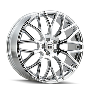 Touren TR76 Chrome 20x8.5 +35 5x112mm 66.56mm - Wheelwiz