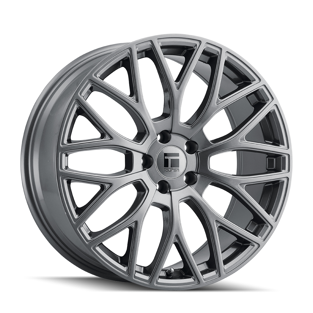 Touren TR76 Gloss graphite 20x8.5 +35 5x114.3mm 72.6mm– Wheelwiz