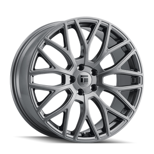 Touren TR76 Gloss graphite 20x8.5 +35 5x114.3mm 72.6mm - Wheelwiz