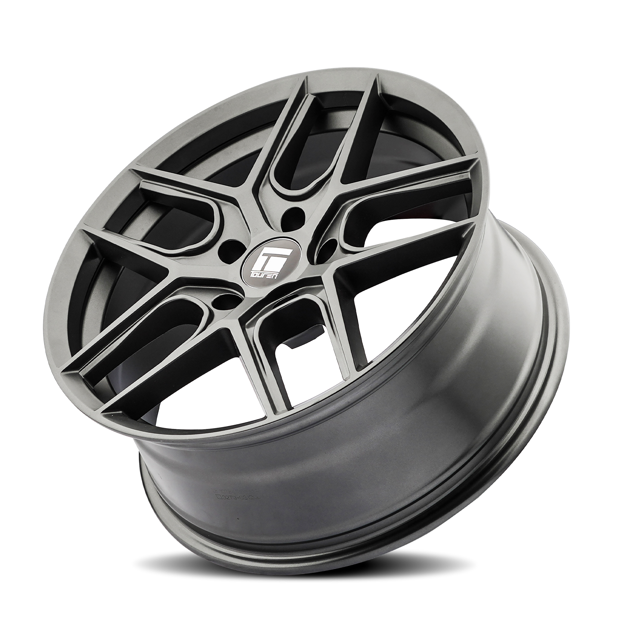 Touren TR79 Matte gunmetal 17x8 +35 5x114.3mm 72.6mm