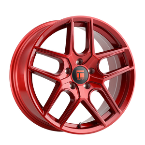 Touren TR79 Gloss crimson candy red 17x8 +35 5x112mm 66.56mm