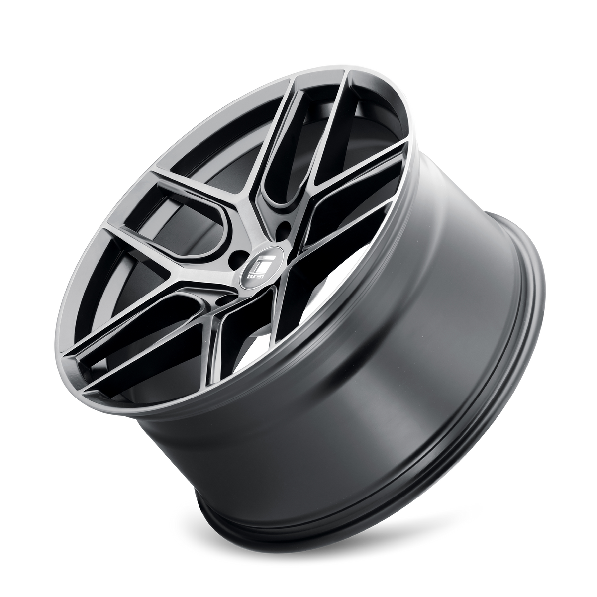 Touren TR79 Matte black brushed with dark 18x8 +35 5x120mm 72.56mm - Wheelwiz