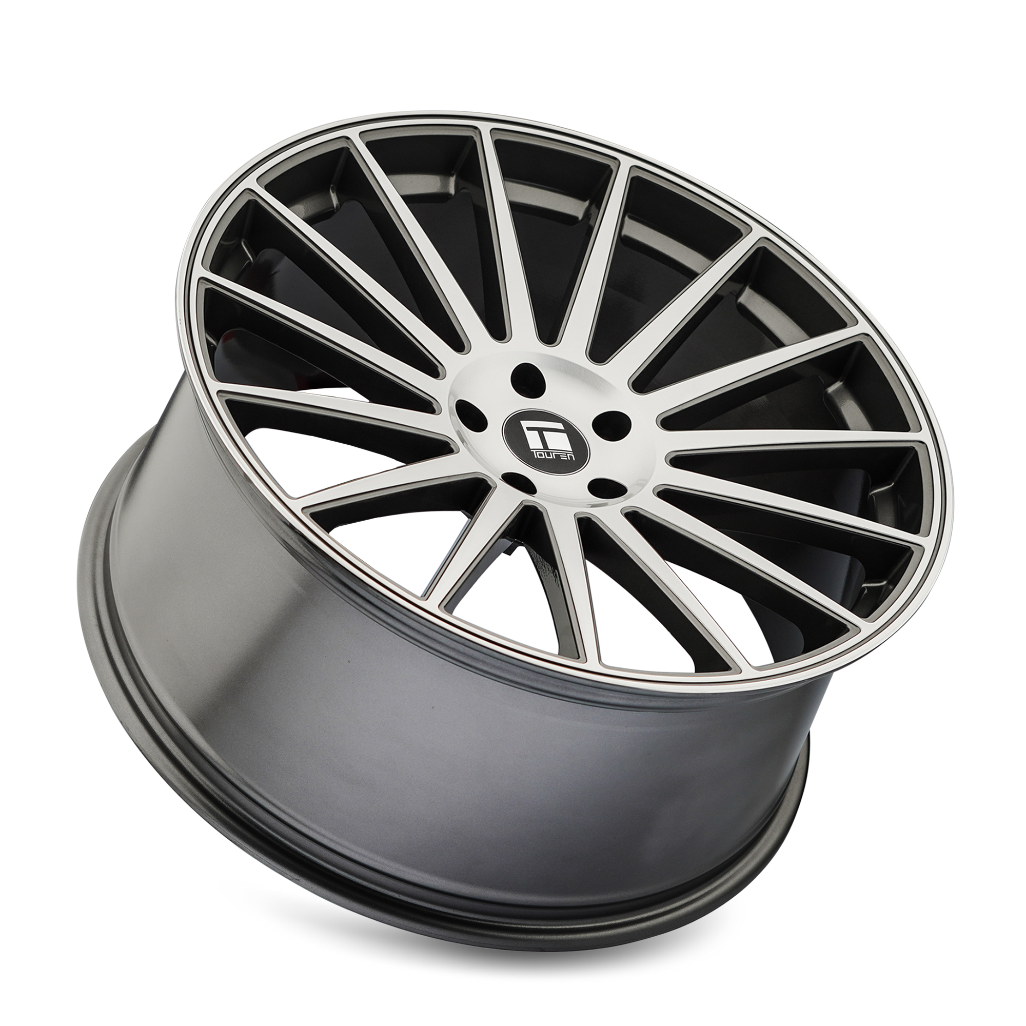 Touren TR92 Gloss graphite machined 20x9 +35 5x114.3mm 72.6mm